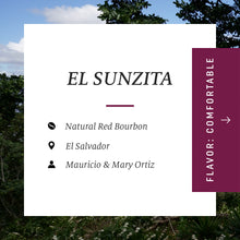 Load image into Gallery viewer, El Sunzita, Natural Red Bourbon, El Salvador
